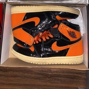 Shattered backboard